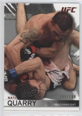 2010 Topps UFC Knockout Silver /188 Nate Quarry #74 - Image 1 of 2