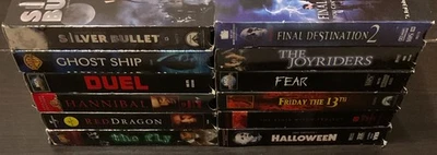 Horror Movie Lot of 12: Red Dragon, Silver Bullet, Final Destination 2, Duel,… - Image 1 of 4