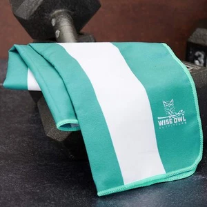 Wise Owl Outfitters Beach Towel and Yoga Towel - Quick Dry Microfiber Towel - Picture 1 of 6