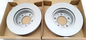 MAZDA RX7 SERIES 4 5 S4 S5 FRONT BRAKE ROTORS DISCS GENUINE NEW OLD STOCK - Picture 1 of 2