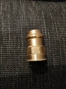  Viega  Pressfittings  Rotguss übergang 22×3/4.  1Stück  - Bild 1 von 8