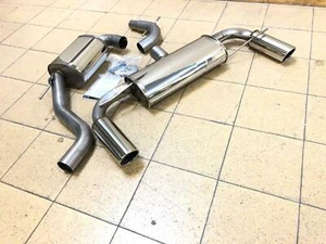 Escape deportivo de 3 pulgadas de acero inoxidable para Audi TT 8J tracción delantera - Imagen 1 de 6