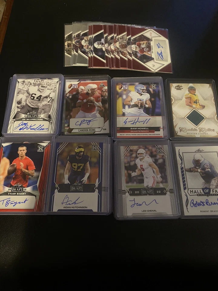 Leaf, Pro Set, Sage Auto PYC - 2021, 2022, 2023, Autograph, Patch, RC, XRC - Image 1 of 1
