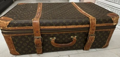 VINTAGE LOUIS VUITTON Rolling Belted Luggage Suitcase Large 31X23X11 - Image 1 of 4