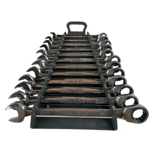 Matco GearWrench Metric Racheting Combo Set 8mm to 19mm Storage Rack *READ* - Picture 1 of 16