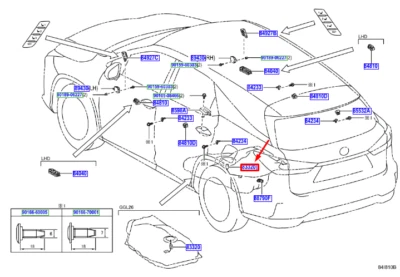 LEXUS RX MK4 Fuel Gauge Sender 8332048120 NEW GENUINE - Image 1 of 2