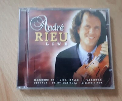 CD Andre Rieu LIVE Geige Violine Klassik Chanson Instrumental Streicher Konzert - Bild 1 von 3