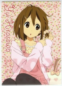 clear file folder K-ON anime Hirasawa Yui - Picture 1 of 2