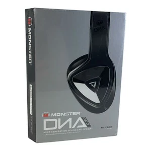 Monster DNA Pro mattschwarz hervorragende Geräuschisolierung Over-Ear-Design Kopfhörer - Bild 1 von 4