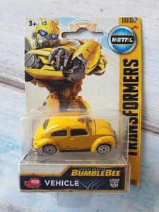 Dickie Toys Transformers Bumblebee Movie Vehicle VW Metal Mini Model Beetle Car - Picture 1 of 9