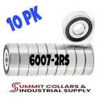 6007-2RS C3 EMQ Premium Rubber Sealed Ball Bearing, 35x62x14, 6007rs (10 QTY)