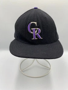 MLB Colorado Rockies Baseball Snapback Hat Cap Black - Picture 1 of 6