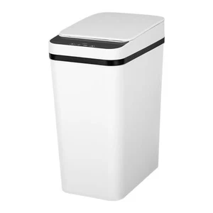 Automatic Trash Can Touchless Motion Sensor Garbage Can with Lid Smart Plasti... - Picture 1 of 7