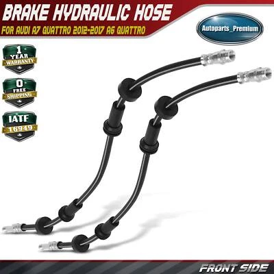 Manguera hidráulica de freno delantero izquierdo y derecho para Audi A6 Quattro A7 Quattro 2012-2017 Foto 1 de 4
