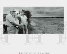 1989 Press Photo Texas Racing Commission members view League City dog track site