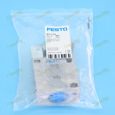 1PC New RO-3-1/4-B 8991 FESTO Roller Lever Valve FAST SHIP - Image 1 of 4