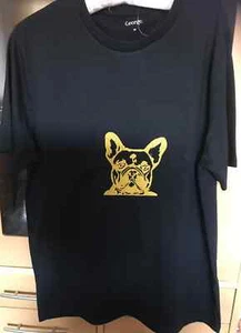 French Bulldog unisex Embroidered tee shirt - Picture 1 of 2