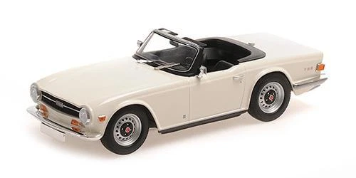 Minichamps Triumph TR6 1969 weiß (LHD) Maßstab 1:18 - Bild 1 von 1