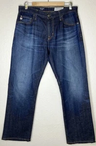 AG Adriano Goldschmied Dark Denim The Everett Slim Straight Jeans Herren Größe 32x29 - Bild 1 von 7