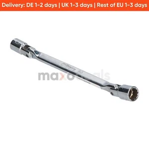 BETA 800010 Double Swivel End Socket Spanner 10X11 Mm New NMP - Picture 1 of 7