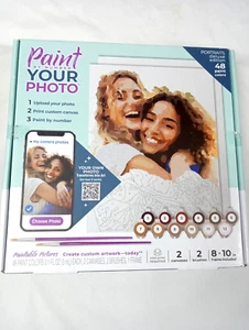 Paintable Pictures Paint Your Photo by Number Deluxe Edition, Create Custom Art - Picture 1 of 7