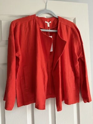 Jacket Eileen Fisher Linen NEW - Image 1 of 3