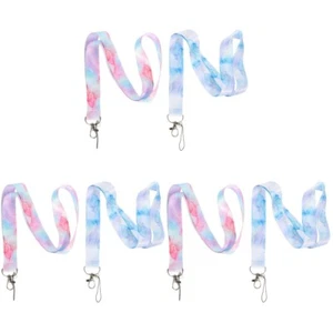 3 Pack Arbeitserlaubnis-Lanyard Büro Abzeichen Lanyards Anti-verlorener Gurt - Afbeelding 1 van 12