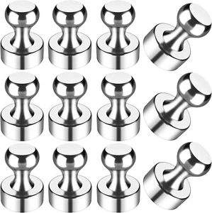 12Pcs Strong Magnets for Whiteboard, Fridge, Kitchen, Office, Classroom - Picture 1 of 6