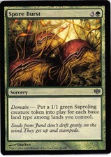 Spore Burst *FOIL Uncommon* Magic MtG x1 Conflux SP
