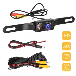 Telecamera di backup auto impermeabile supporto targa retromarcia vista nite colore - Foto 1 di 13