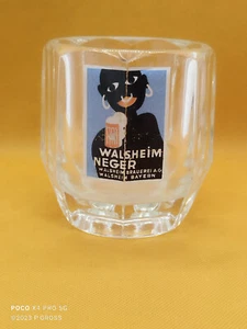 sehr seltenes Bierglas Brauerei WALSHEIM N'E'G'E'R 6/20 L Jahr 1930 - Bild 1 von 5