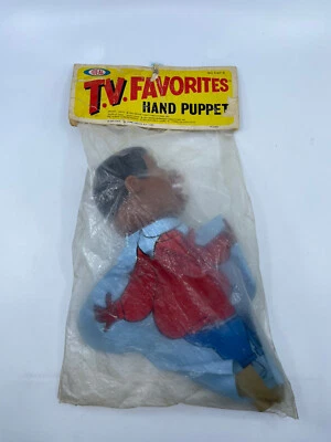 VINTAGE 1973 FAT ALBERT Ideal  HAND PUPPET TOY NOVELTY BILL COSBY P1 NOS - Image 1 of 4