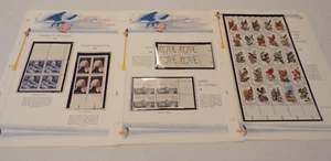 Collezione francobolli USA - 1982 collezione su 14 pagine asso bianco oltre $ 33 faccia (H193) - Foto 1 di 5