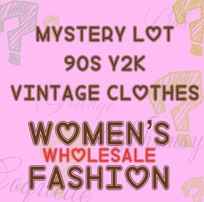 Ropa de mujer vintage Y2K venta al por mayor paquetes misteriosos años 90 00 glamour Foto 1 de 4