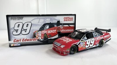 Carl Edwards #99 Office Depot 2007 Ford Fusion CUNA 1:24 M.A. Foto 1 de 4