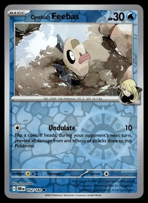 Cynthia's Feebas 052/182 SV10: Destined Rivals - Image 1 of 2