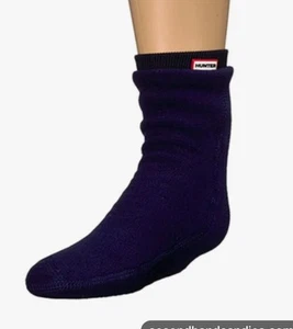 Hunter Original Kids Fitted Socks Navy S (8-10) New - Picture 1 of 3
