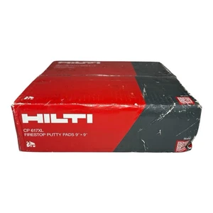 Almohadillas de masilla cortafuegos Hilti CP 617XL 9"x 9" caja de 20 piezas - Imagen 1 de 4