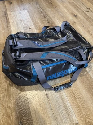 *EUC Patagonia Black Hole Duffel Bag 60L- Forge Grey/Blue Style 49341 - Image 1 of 4