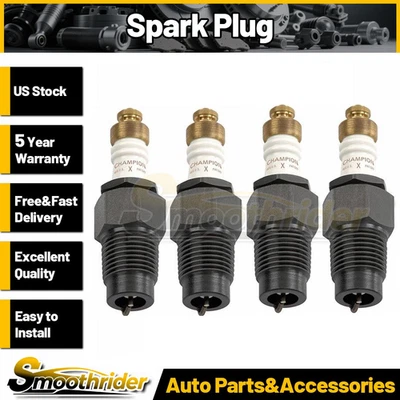 Champion Spark Plugs 4x For 1918 Willys Overland Model 90B -- - Image 1 of 4