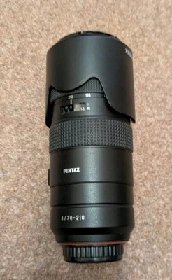 PENTAX HD PENTAX-D FA 70-210mm F4ED SDM WR Telephoto Zoom Lens - Black - Image 1 of 4