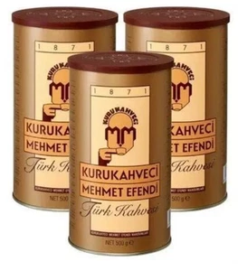 🔥Kurukahveci Mehmet Efendi Turkish Coffee,17.6 Ounce * 3 (lot Of 3) 10/26 - Picture 1 of 2