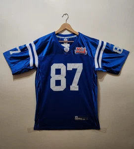 New Y2K Reebok NFL Indianapolis Colts Reggie Wayne Superbowl XLI Jersey Sz 50 - Picture 1 of 14