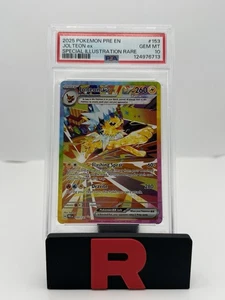 Pokemon prismatic Evolutions 153 Jolteon Ex Special Illustration Rare PSA 10 - Picture 1 of 2
