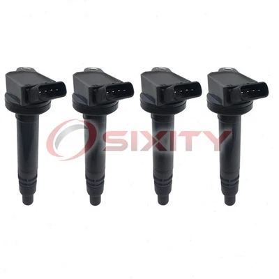 4 bobinas de encendido Hitachi para Toyota Venza 2016 2,7 L L4 bujía cable ga Foto 1 de 4