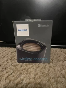 Philips BT100B Inalámbrico Mini Altavoz Bluetooth Portátil Negro Micrófono Integrado - Imagen 1 de 6