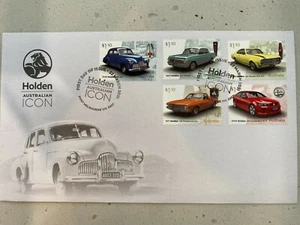 Holden Australian Icon FDC 2021 Sheet Stamp S/Adhesive Unissued 22/3/21 - Foto 1 di 2