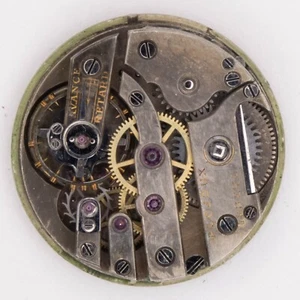 Movimiento Reloj Bolsillo Antiguo Plojoux Genève 22 x 6 mm, Esfera Excelente - Imagen 1 de 6