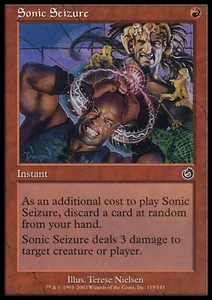 MTG: Sonic Seizure - Torment - Magic Card - Picture 1 of 2