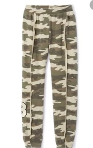 LG (12) Butter Super Soft GIRL’S CAMO MINERAL WASH FLEECE PANT BNWTS $42.00 - Picture 1 of 5